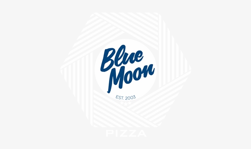 Blue Moon Pizza - Poster, transparent png download