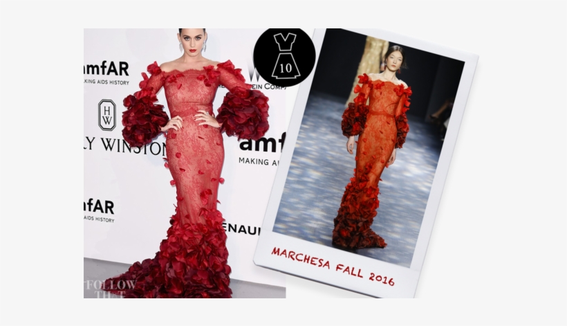 Graphic Royalty Free Library Kendall Jenner In Marchesa - Katy Perry Cannes Festival 2016, transparent png download