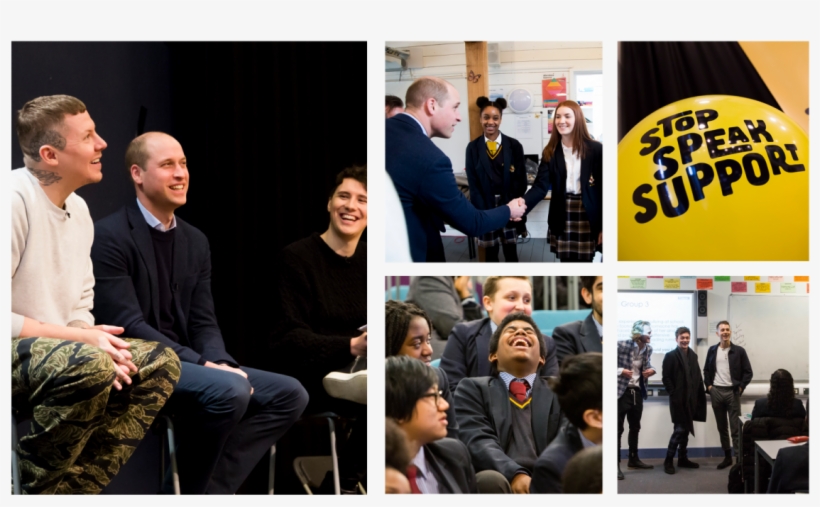 Yesterday Students At Ark Burlington Danes Academy - Vamps And Prince William, transparent png download