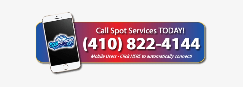 Call Now Button - Spot Services Pure Wash, transparent png download