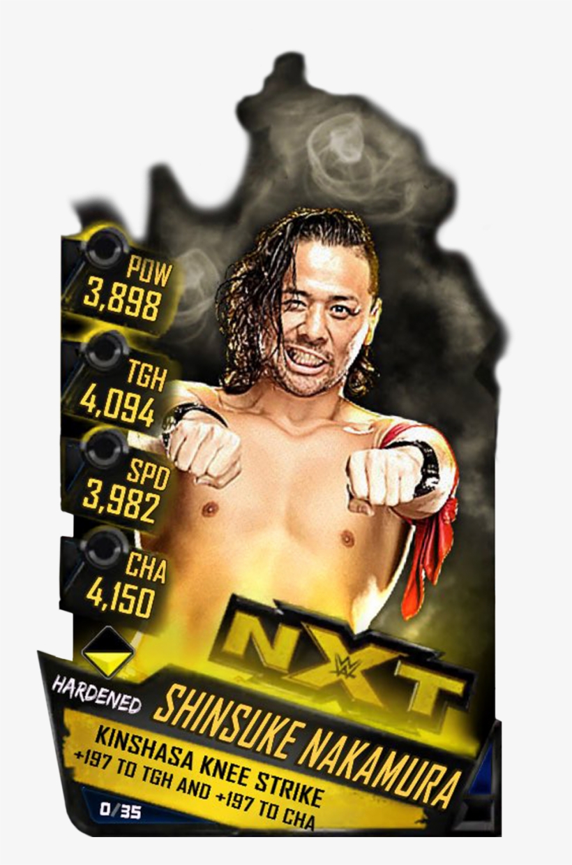 Wrestlemania Supercard Shinsukenakamura R10 Summerslam - Shinsuke Nakamura Wwe Supercard, transparent png download