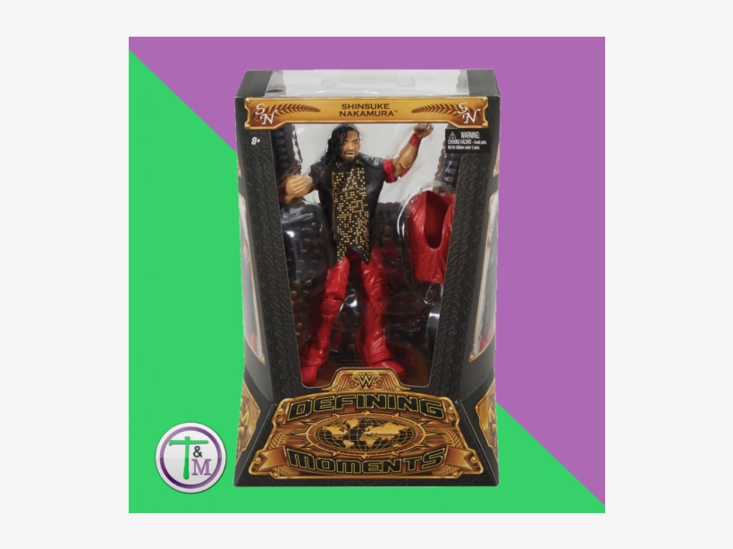 Wwe Defining Moments Shinsuke Nakamura Figure, 6", transparent png download