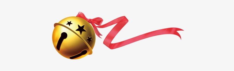 Claus Golden Stars Christmas Art Bell Transprent - Christmas Day, transparent png download