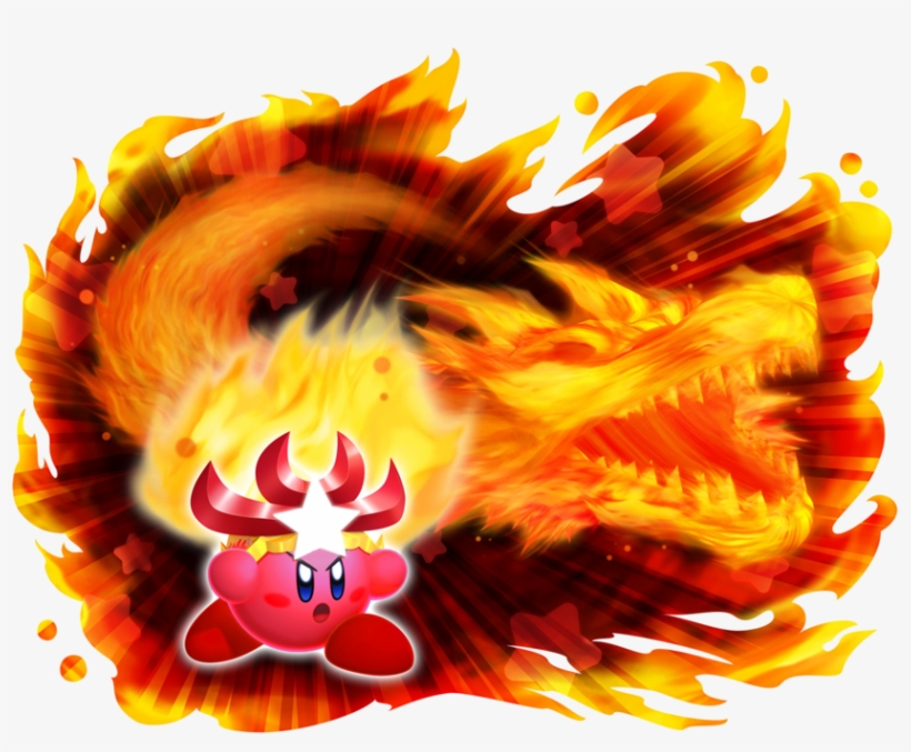 Clipart Flames Spaceship - Kirby's Return To Dreamland Snow Bowl, transparent png download