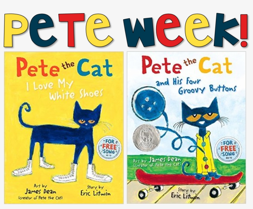When We Had Our Pete The Cat Week, We Were Still Very - Pete The Cat Books, transparent png download