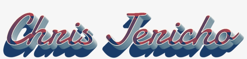 Chris Jericho 3d Letter Png Name - Chris Jericho Logo Png, transparent png download