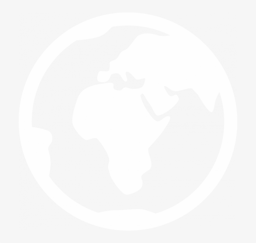 Globe Africa White Icon Ppt Utz Certified Cacao Png Image Transparent Png Free Download On Seekpng