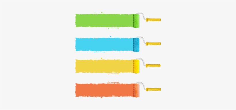 Paint Roller Brush - Paint, transparent png download