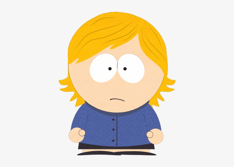 Girl With Blonde Hair - Girl With Blonde Hair South Park, transparent png download