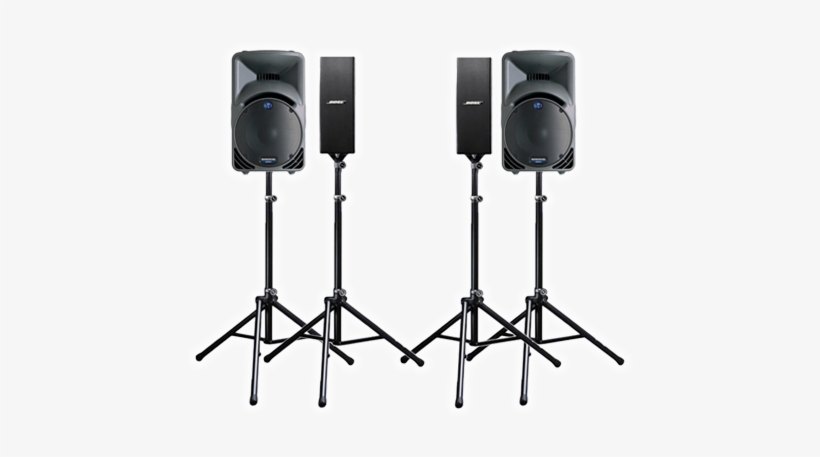 Ready-made Sound System Packages - Bose Ss-10 402/802/502a Speaker Stand, transparent png download