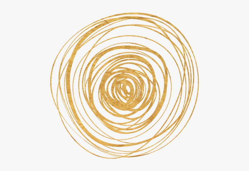 Painted Circle - Spiral, transparent png download