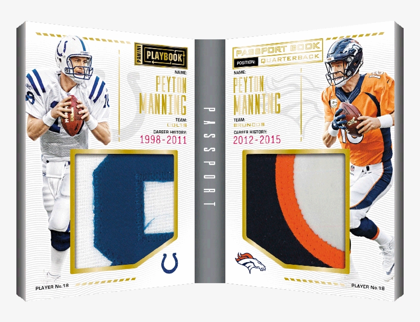 Panini America Delivers Detailed First Look At 2016 - Panini Playbook Football Cards, transparent png download