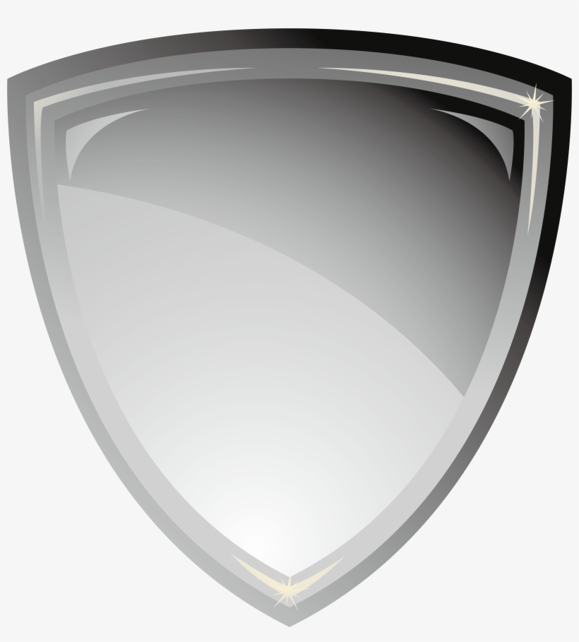 Shield Metal Computer File - Metal Shield Vector Png, transparent png download