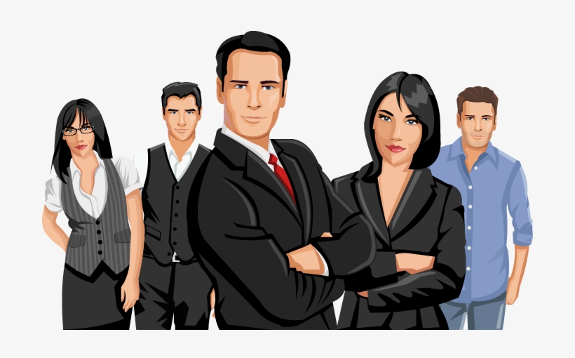Cartoon Confident Business Team - Business Women Of The Bible: 4 Areas, transparent png download