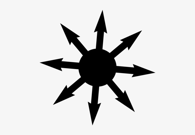 Star Of Bethlehem Clipart Black And White - Chaos Magic Sigil, transparent png download