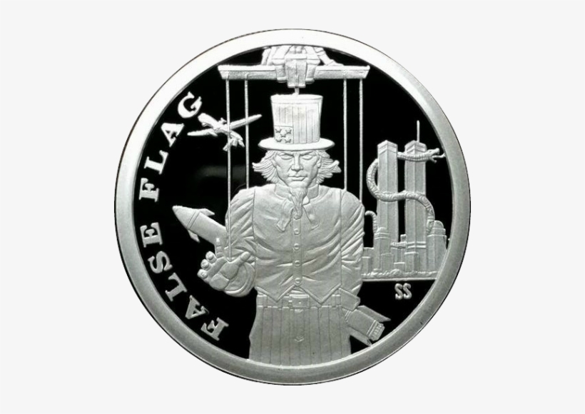 False Flag - Coin, transparent png download