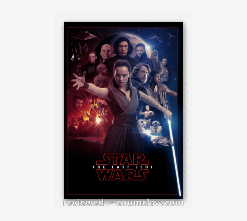 The Last Jedi Disneyland- - Star War The Last Jedi Poster, transparent png download