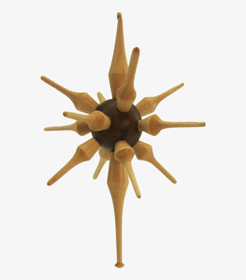 A Walnut And Maple Star Of Bethlem, The Sign Of The - Christmas Day, transparent png download
