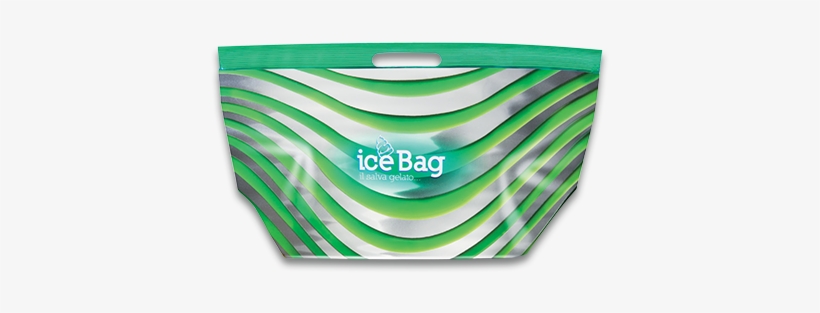 Ice Bag Medium Size Green 41x42ice Bag Medium Size - Alcas Ice Bag, transparent png download