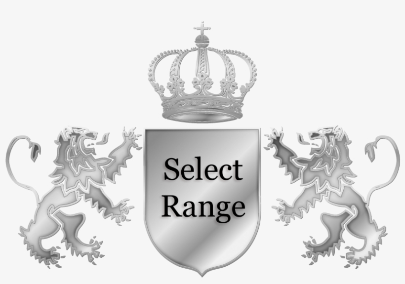 Elite Range Shield [converted] Silver - Lion Crest Large Wall Clock, transparent png download