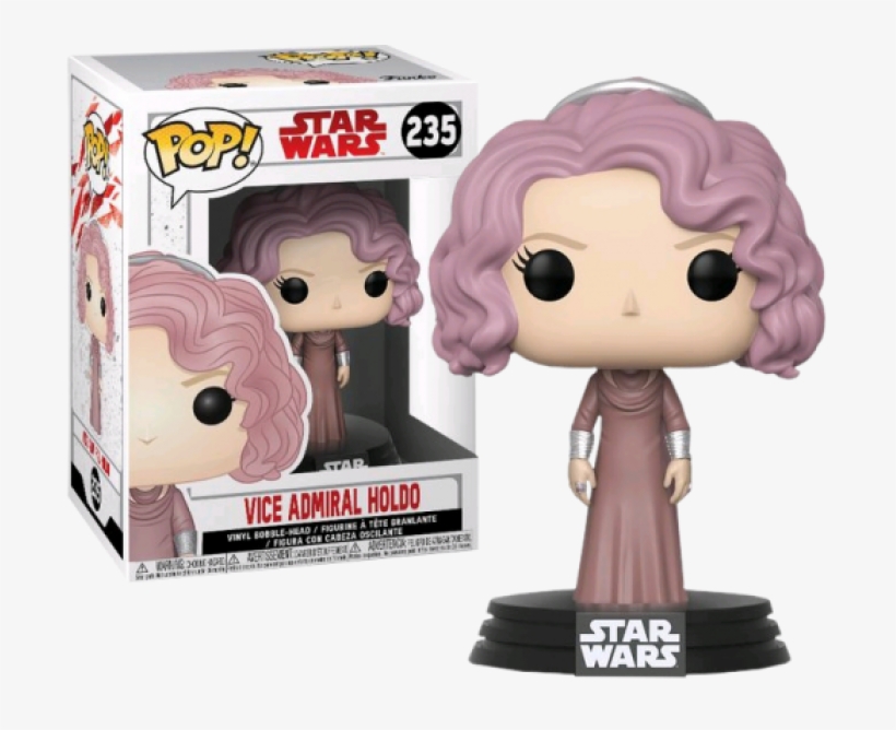 Vinyl Star Wars - Vice Admiral Holdo Pop, transparent png download