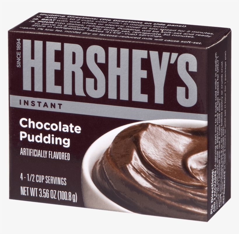 Hershey's Chocolate Pudding - Hershey's Chocolate 6 Pack, transparent png download