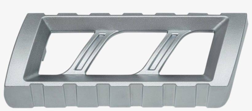 Kuryakyn 3562 Bead Blasted Silver 6" Clamp On Universal - Kuryakyn Riot Heat Shield, transparent png download