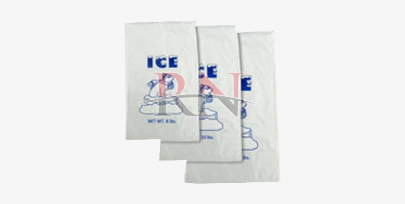 Crystal Ice Bag - Plastic Ice Bags With Draw String Closure, transparent png download