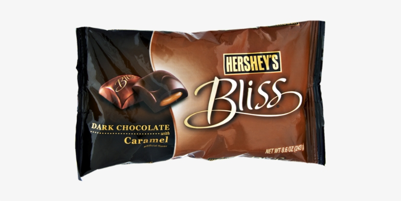 Hershey's Bliss Dark Chocolate Caramel 12 Count 8.6, transparent png download