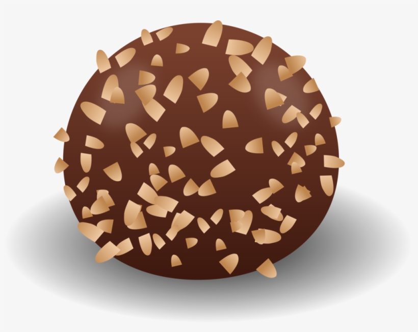 Chocolate Truffle Praline Candy Chocolate Bar - Chocolate Truffle Transparent Background, transparent png download