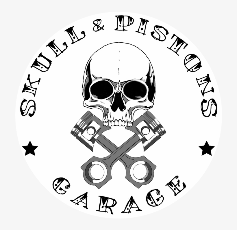 Skull & Pistons Garage Was Established In 2014 By Two - Security Biker Vest Patch Patches, transparent png download