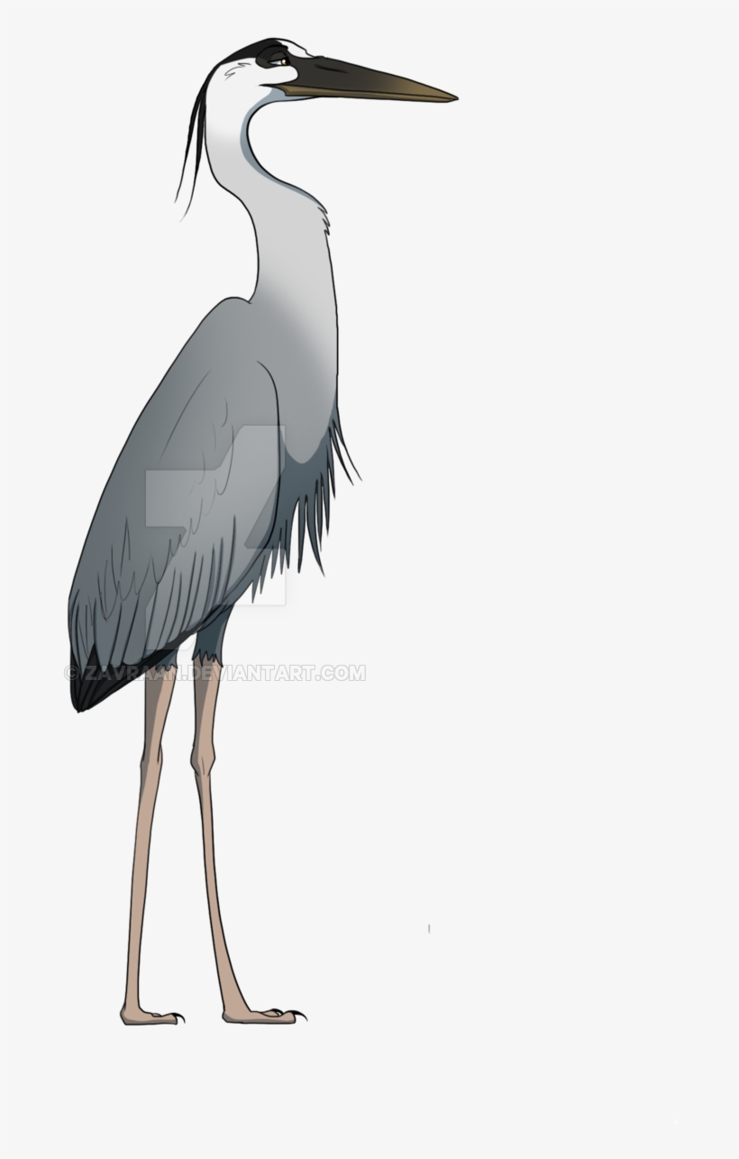 Image Library Download Blue By Zavraan On Deviantart - Blue Heron Png, transparent png download