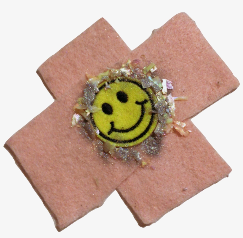 Happy Medical Cross Handmade Sew-on Patch - Medicine, transparent png download