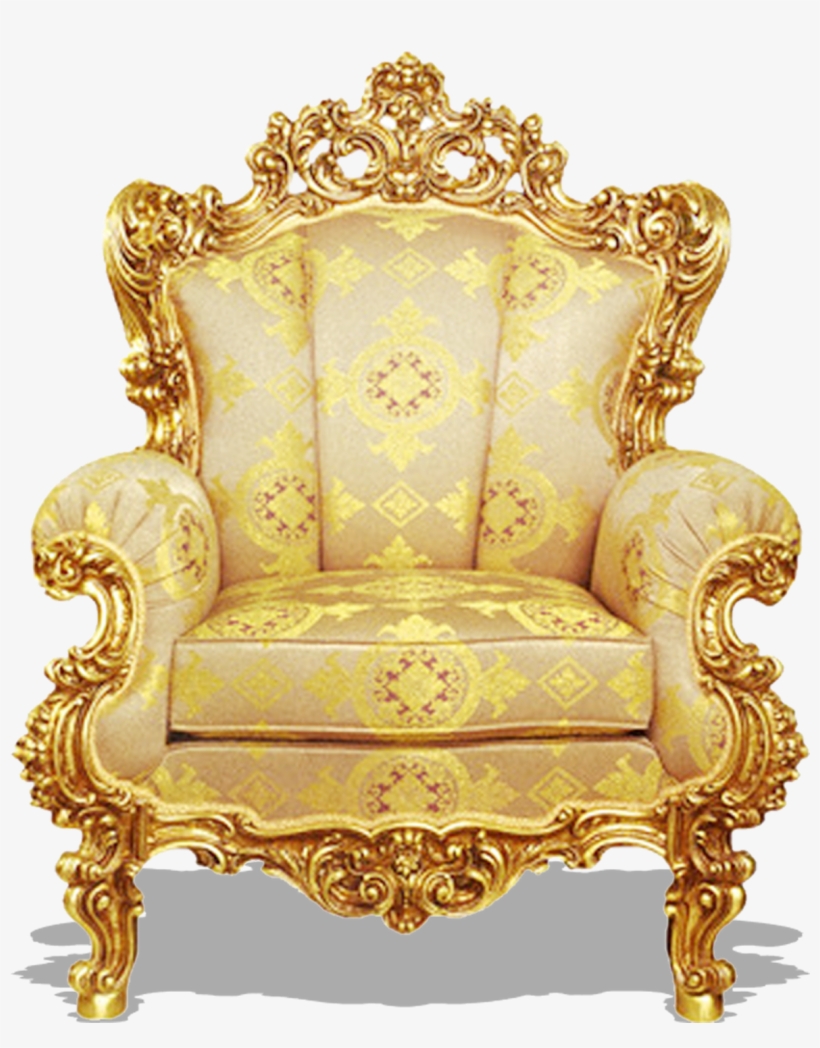 Vector Freeuse Table Couch Furniture Gold Golden Distinguished - Vie De Molière, transparent png download