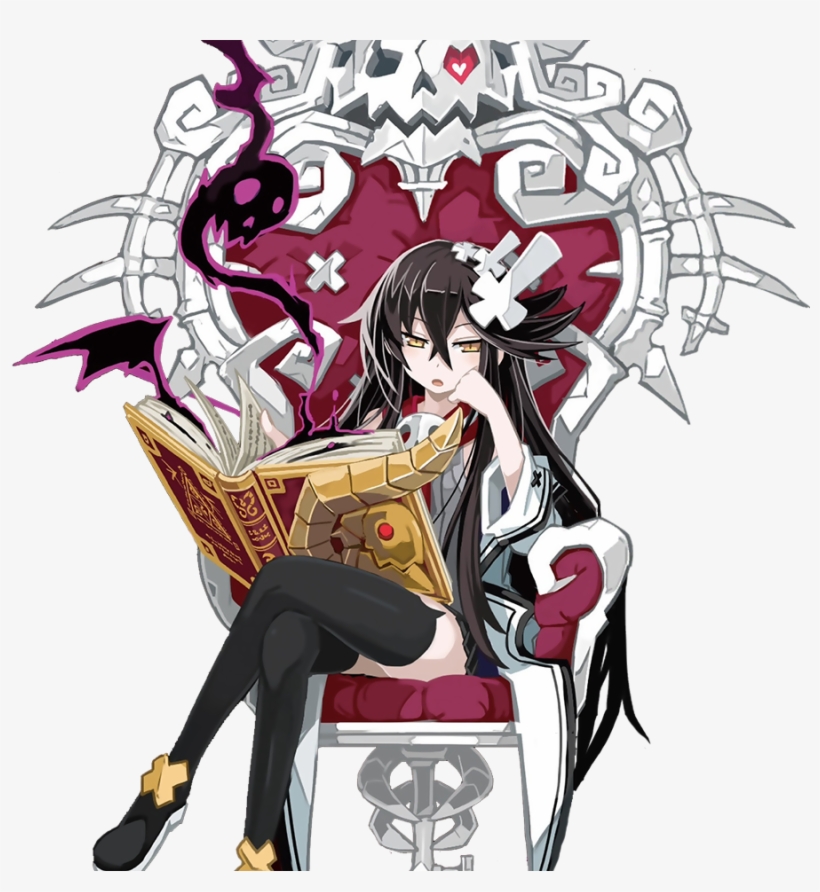 Faust In Chair - Trillion God Of Destruction Ashmedia, transparent png download