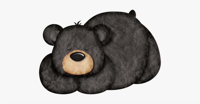 Bear Clipart, Happy Campers, Bear Crafts, Bear Decor, - Baby Black Bear Clipart, transparent png download