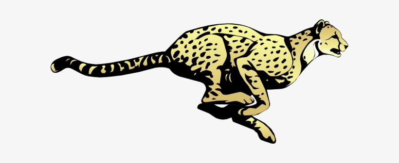 Cheetah Png Pictures - Running Cheetah Clipart, transparent png download