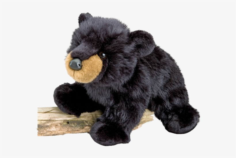 Douglas Boulder Black Bear - Boulder Black Bear 30cm By Douglas Cuddle Toys, transparent png download