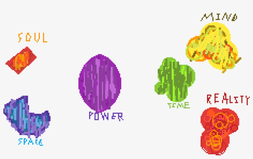 The Infinity Stones Graphic Design Png Image Transparent - 