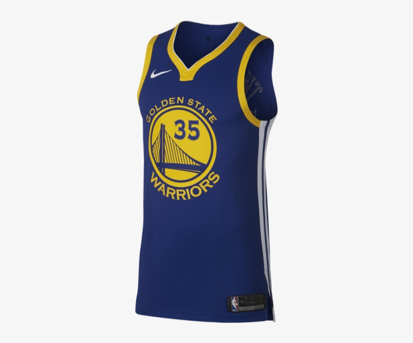 Kevin Durant Icon Edition Authentic Nike Nba Connected - Golden State Warriors Shirt 2018, transparent png download