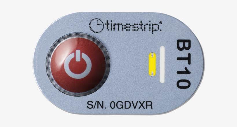 Timestrip® Blood Temp 10 Product - Temperature, transparent png download