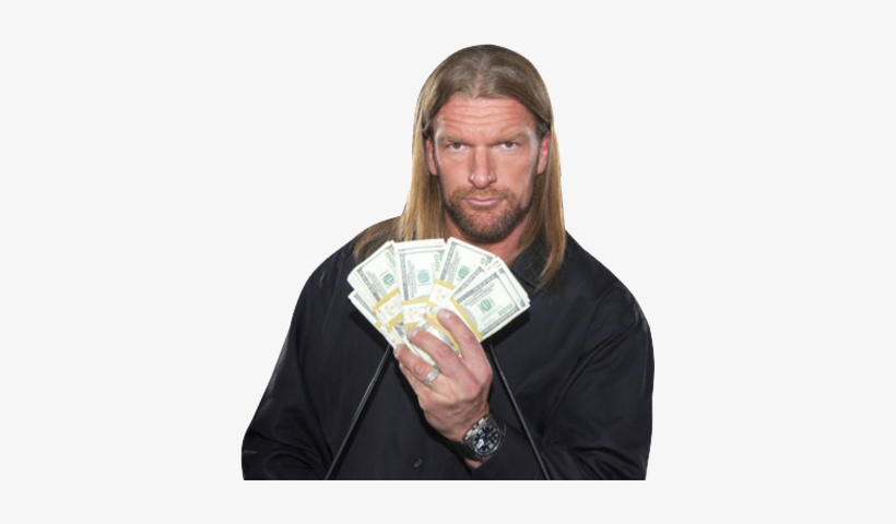 Triple H Showing Dollars - Triple H Money, transparent png download
