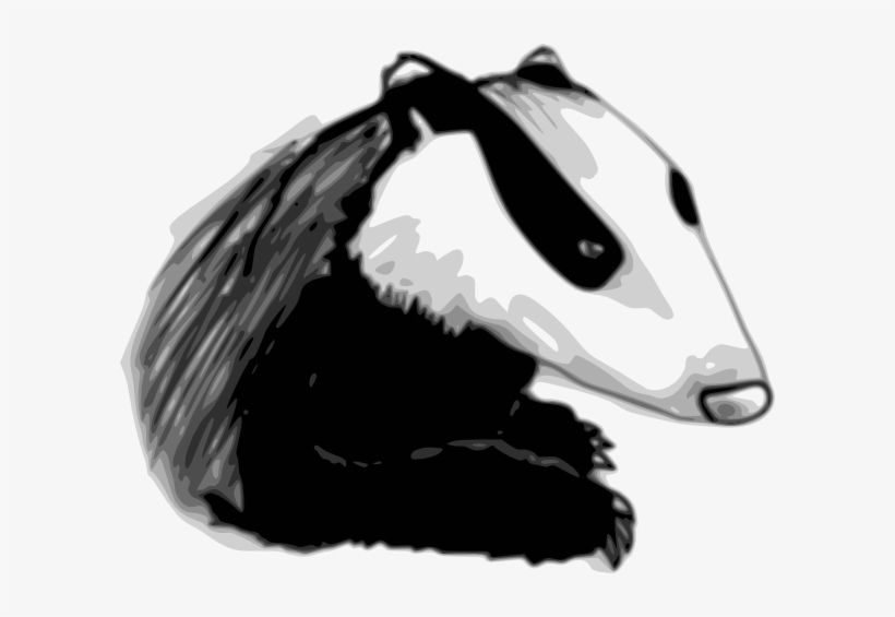 Freetoedit Hufflepuff Badger Harrypotter Watercolor - Drawing Badger