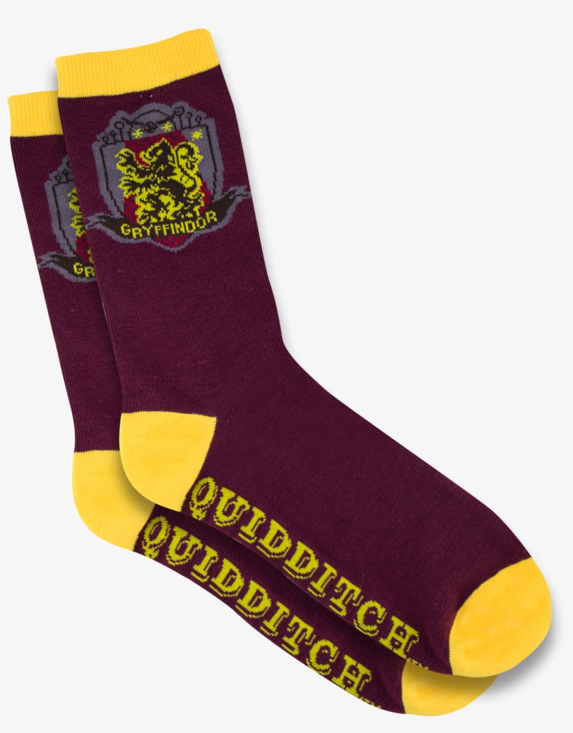 Harry Potter Socks Golden Snitch - Sock, transparent png download