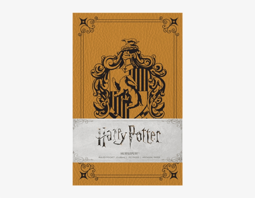 Harry Potter Hufflepuff Pocket Journal - Harry Potter Hufflepuff Ruled Pocket Jo, transparent png download
