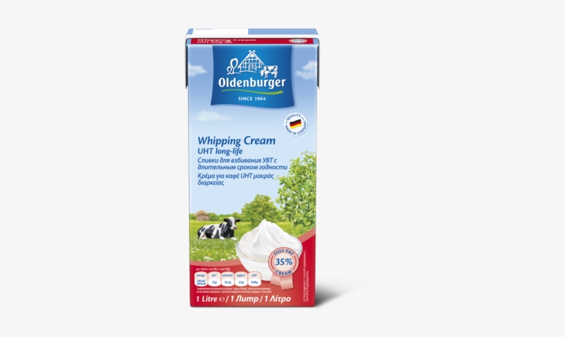 Oldenburger Full Cream Milk, transparent png download