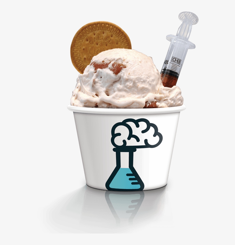 Brain Freeze Ice Cream Cup - Ice Cream Cup Png, transparent png download