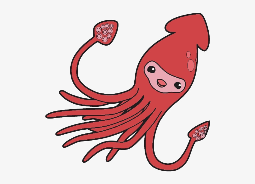 Irving - Squid Clipart, transparent png download