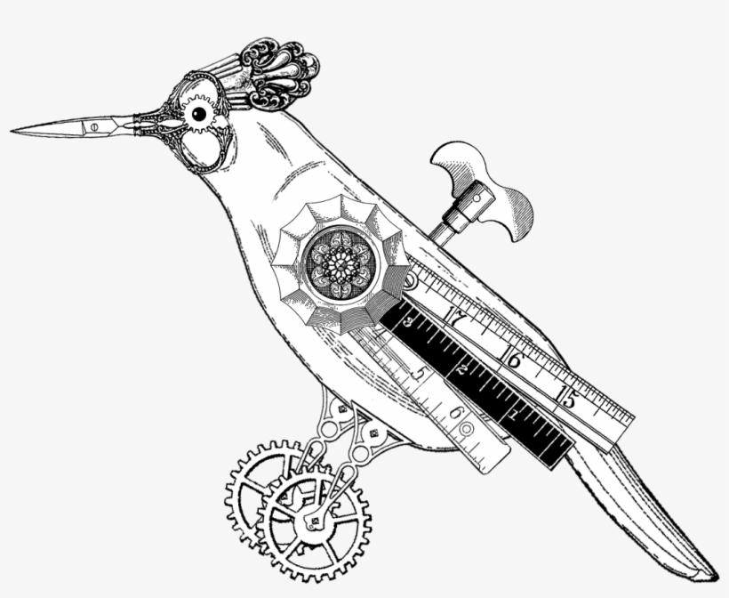 Steampunk Compass Drawing At Getdrawings - Steampunkery Art Drawings, transparent png download