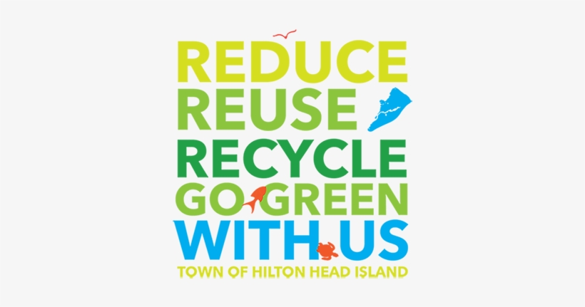 Reduce Reuse Recycle Sign, transparent png download